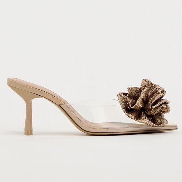 ZARA Embellished Heels NWT - Picture 11 of 13